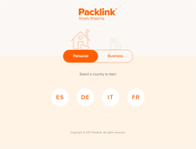 Tablet Screenshot of packlink.com
