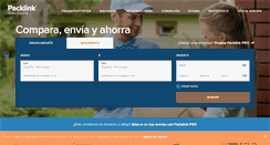 Desktop Screenshot of packlink.es