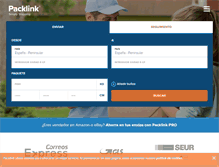 Tablet Screenshot of packlink.es